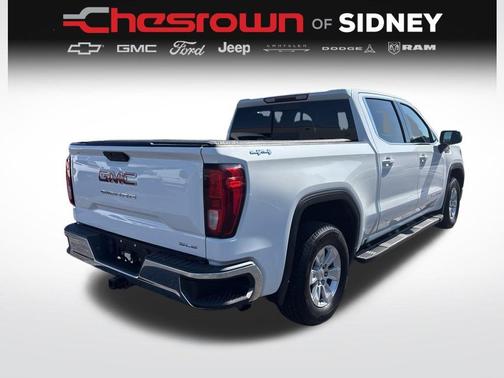 Summit White 2019 GMC Sierra 1500 SLE