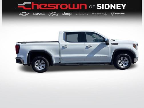 Summit White 2019 GMC Sierra 1500 SLE