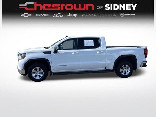 Summit White 2019 GMC Sierra 1500 SLE
