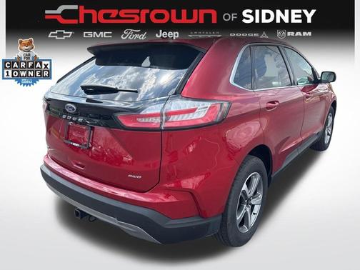 Red Metallic 2024 Ford Edge SEL