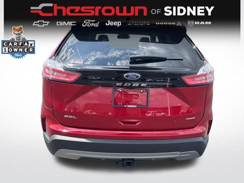 Red Metallic 2024 Ford Edge SEL