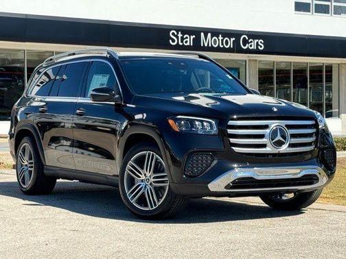 Obsidian Black Metallic 2025 Mercedes-Benz GLS 450 4MATIC