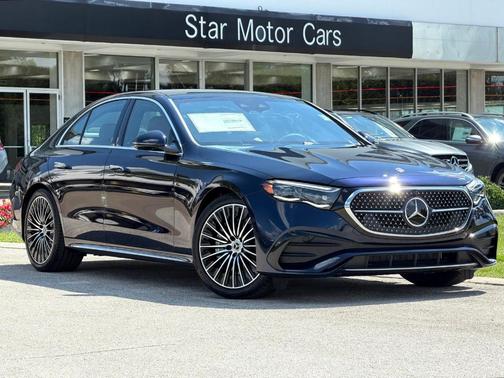 Nautical Blue Metallic 2026 Mercedes-Benz E-Class E 450 4MATIC