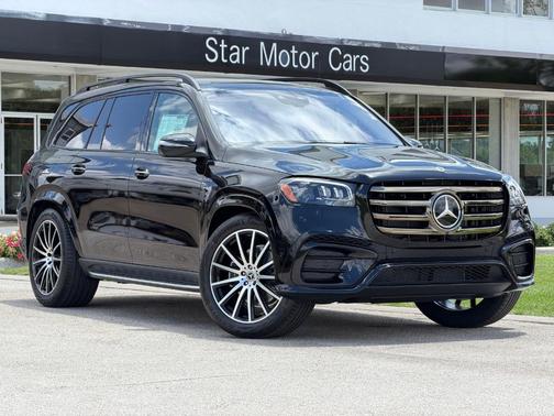 Obsidian Black Metallic 2026 Mercedes-Benz GLS 450 4MATIC
