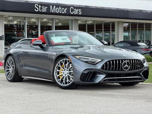 Selenite Gray Metallic 2026 Mercedes-Benz AMG SL 55 Base