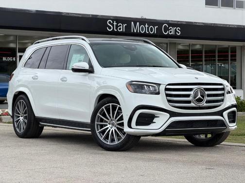 Polar White 2026 Mercedes-Benz GLS 580 Base 4MATIC