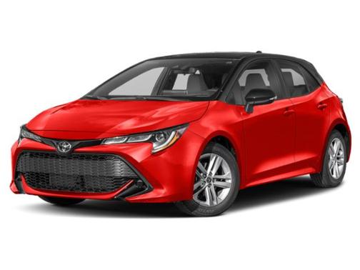 Finish Line Red/Midnight Black Metallic 2022 Toyota Corolla SE