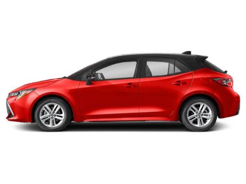 Finish Line Red/Midnight Black Metallic 2022 Toyota Corolla SE