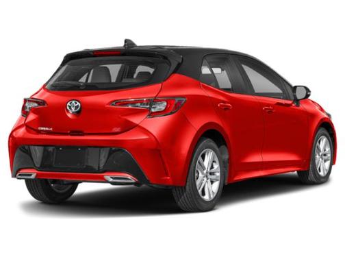 Finish Line Red/Midnight Black Metallic 2022 Toyota Corolla SE
