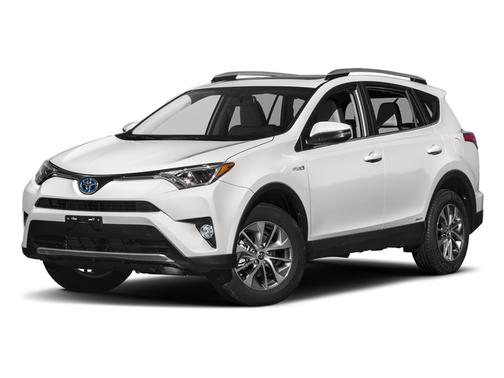Super White 2017 Toyota RAV4 Hybrid XLE