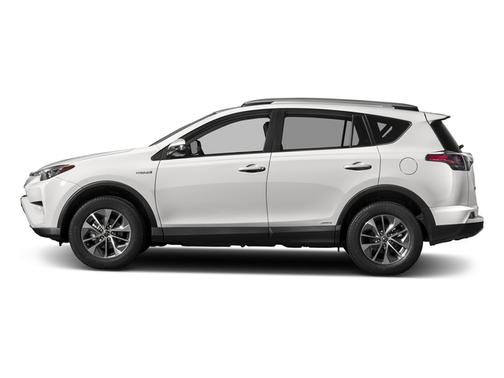 Super White 2017 Toyota RAV4 Hybrid XLE