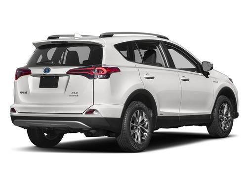 Super White 2017 Toyota RAV4 Hybrid XLE