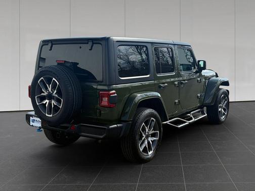 Sarge Green Clearcoat 2024 Jeep Wrangler 4xe Sport S