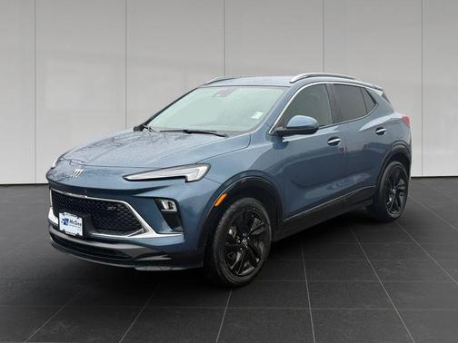 Ocean Blue Metallic 2024 Buick Encore GX Sport Touring