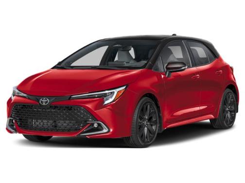 Finish Line Red/Midnight Black Metallic 2026 Toyota Corolla XSE