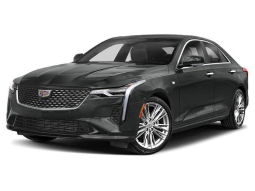 Shadow Metallic 2022 Cadillac CT4 Premium Luxury