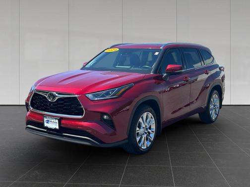 Ruby Flare Pearl 2024 Toyota Highlander Limited