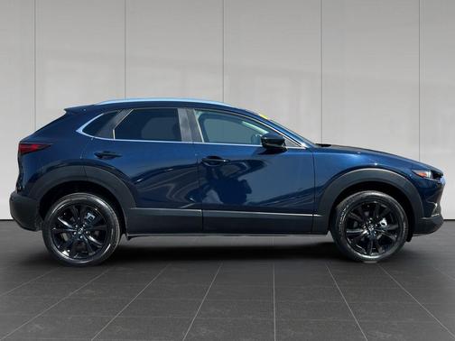 Deep Crystal Blue Mica 2025 Mazda CX-30 2.5 S Select Sport