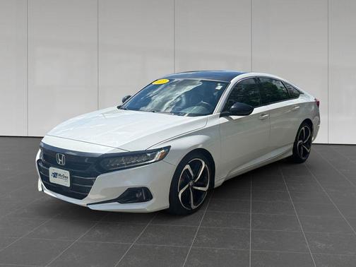 Platinum White Pearl 2022 Honda Accord Sport 2.0T