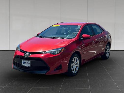 Barcelona Red Metallic 2018 Toyota Corolla LE
