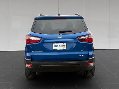 LIGHTNING BLUE METALLIC 2018 Ford EcoSport SE