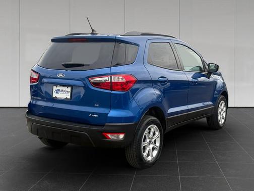 LIGHTNING BLUE METALLIC 2018 Ford EcoSport SE