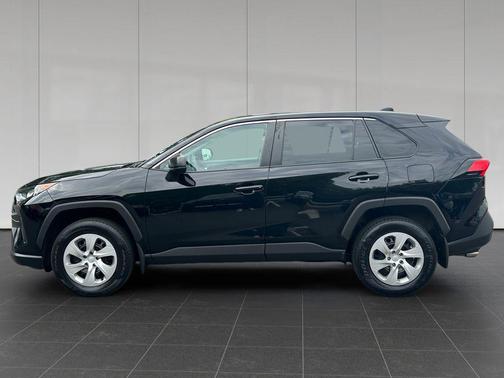 Midnight Black Metallic 2022 Toyota RAV4 LE