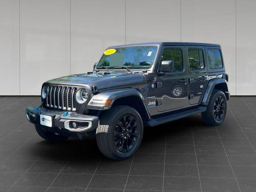 Granite Crystal Metallic Clearcoat 2022 Jeep Wrangler Unlimited 4xe Sahara
