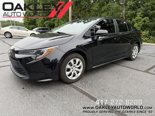 Midnight Black Metallic 2024 Toyota Corolla LE