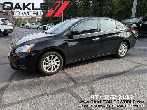 Super Black 2015 Nissan Sentra SV