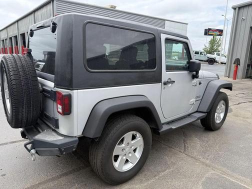 Bright Silver Metallic Clearcoat 2010 Jeep Wrangler Sport
