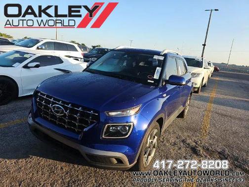 Intense Blue 2022 Hyundai VENUE Limited