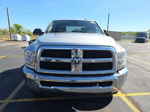 Bright Silver Metallic Clearcoat 2017 RAM 2500 Tradesman Crew Cab 4x4 8' Box