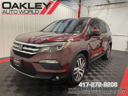Deep Scarlet Pearl 2018 Honda Pilot Touring