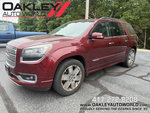 Crimson Red Tintcoat 2015 GMC Acadia Denali