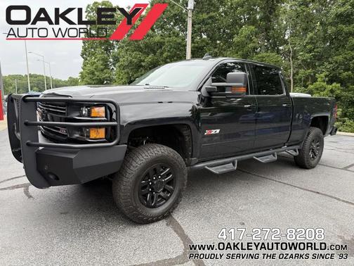 Black 2016 Chevrolet Silverado 2500 LT