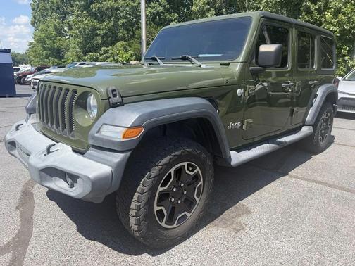 Sarge Green Clearcoat 2020 Jeep Wrangler Unlimited Sport