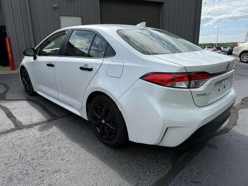 Wind Chill Pearl 2025 Toyota Corolla Hybrid LE