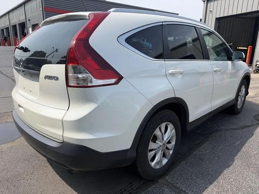 White Diamond Pearl 2014 Honda CR-V EX-L