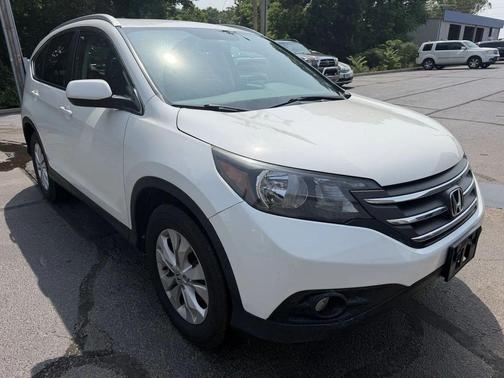 White Diamond Pearl 2014 Honda CR-V EX-L