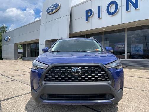 Blue 2022 Toyota Corolla Cross LE