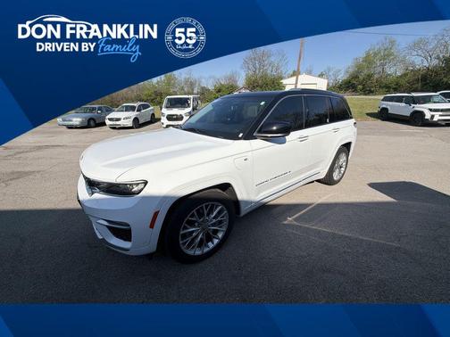 Bright White Clearcoat 2022 Jeep Grand Cherokee 4xe Summit