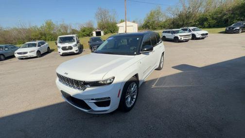 Bright White Clearcoat 2022 Jeep Grand Cherokee 4xe Summit