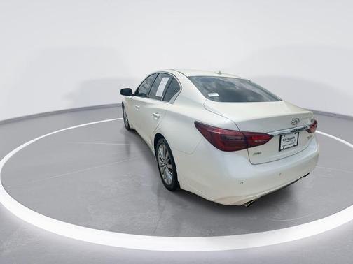 Majestic White 2023 INFINITI Q50 3.0t LUXE
