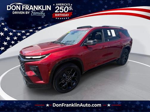 Radiant Red Tintcoat 2024 Chevrolet Traverse RS