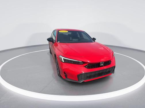 Rallye Red 2025 Honda Civic Hybrid Sport Touring