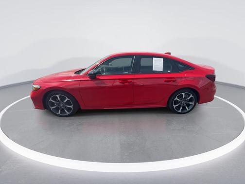 Rallye Red 2025 Honda Civic Hybrid Sport Touring