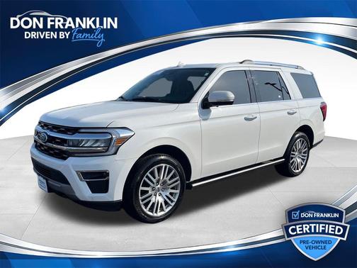 Star White Metallic Tri-Coat 2022 Ford Expedition Limited