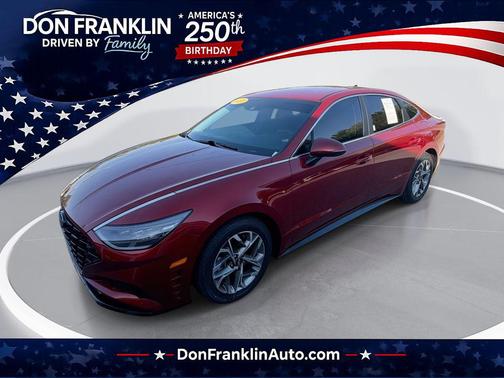 Ultimate Red 2023 Hyundai SONATA SEL