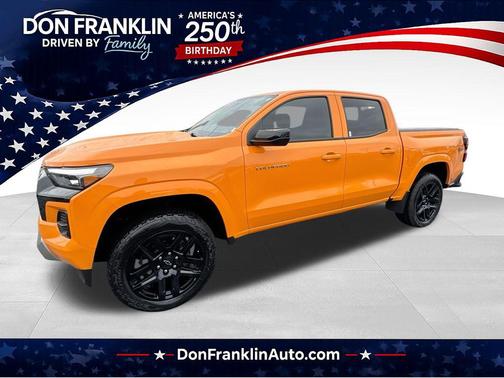 Sunrise Orange 2025 Chevrolet Colorado Z71